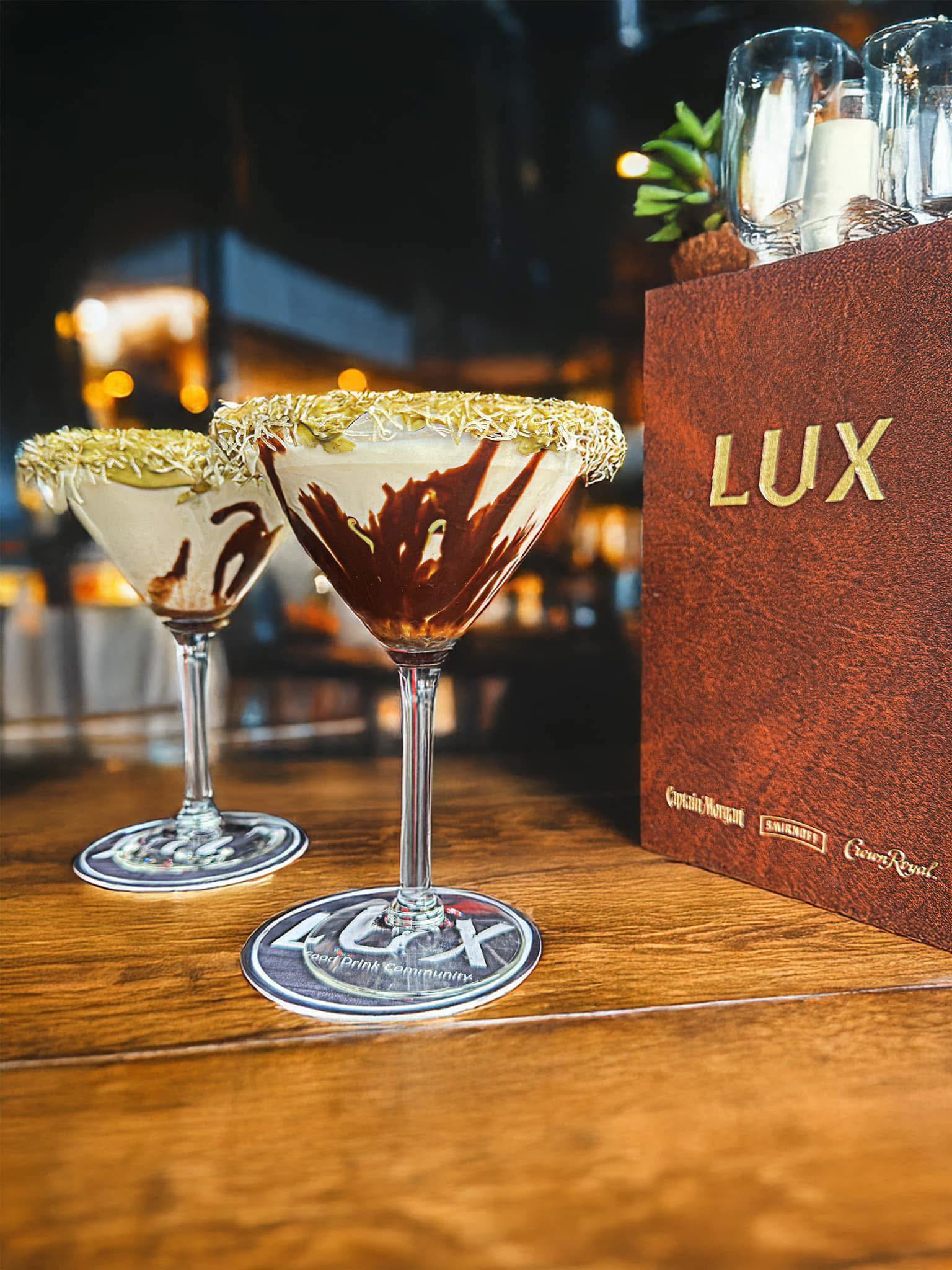 Signature Cocktail at Lux Grill